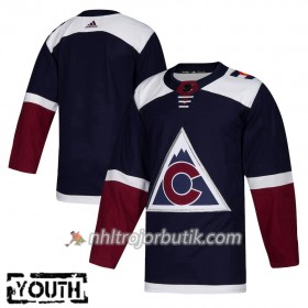Barn Ishockey Colorado Avalanche Tröja Blank Alternate Adidas 2018-19 Authentic